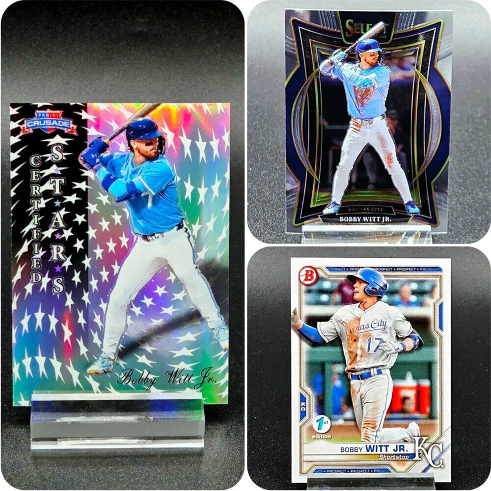 Bobby Witt Jr. Bowman Select Certified Stars Kansas City Royals Star